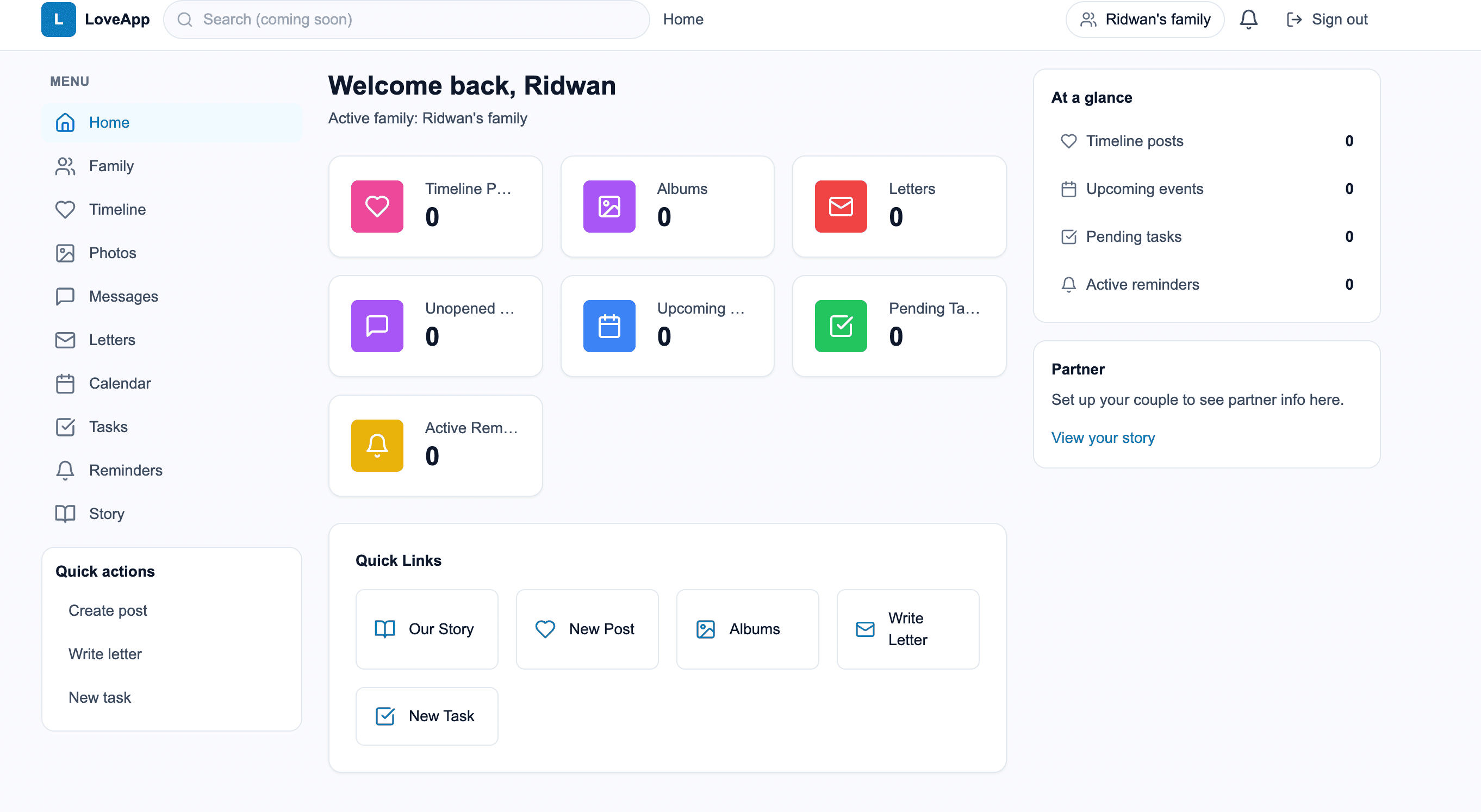 LoveApp screenshot